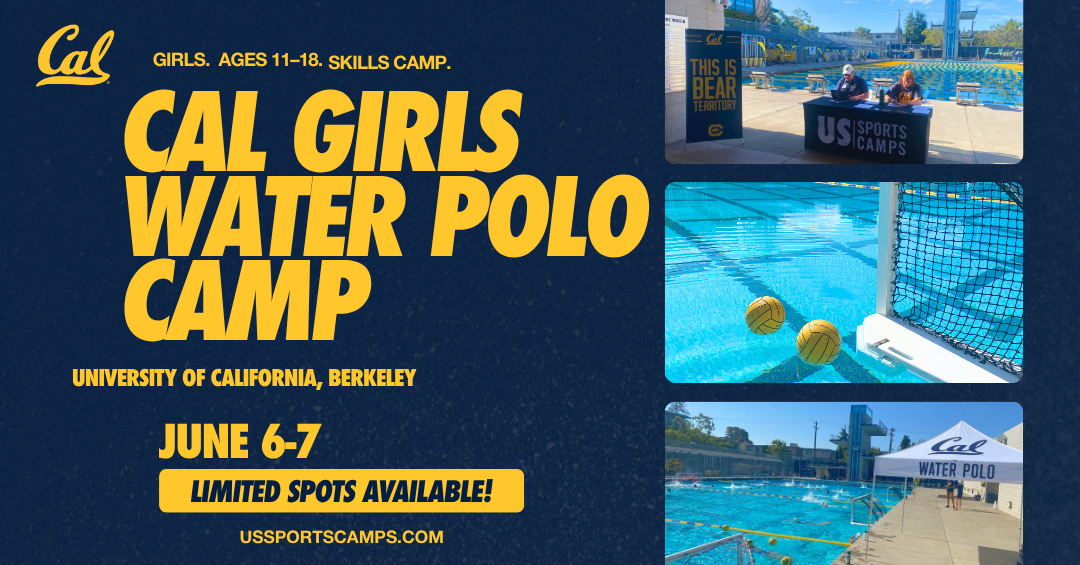Cal girls water polo camp - June 6-7, 2026