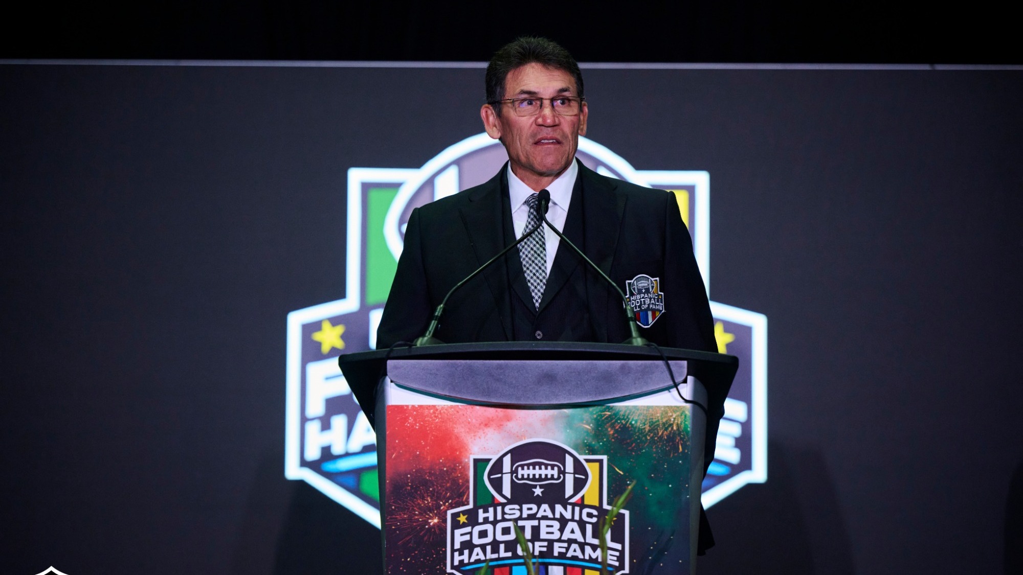 2026-05-06 Ron Rivera Inducted Into Hispanic Football Hall Of Fame