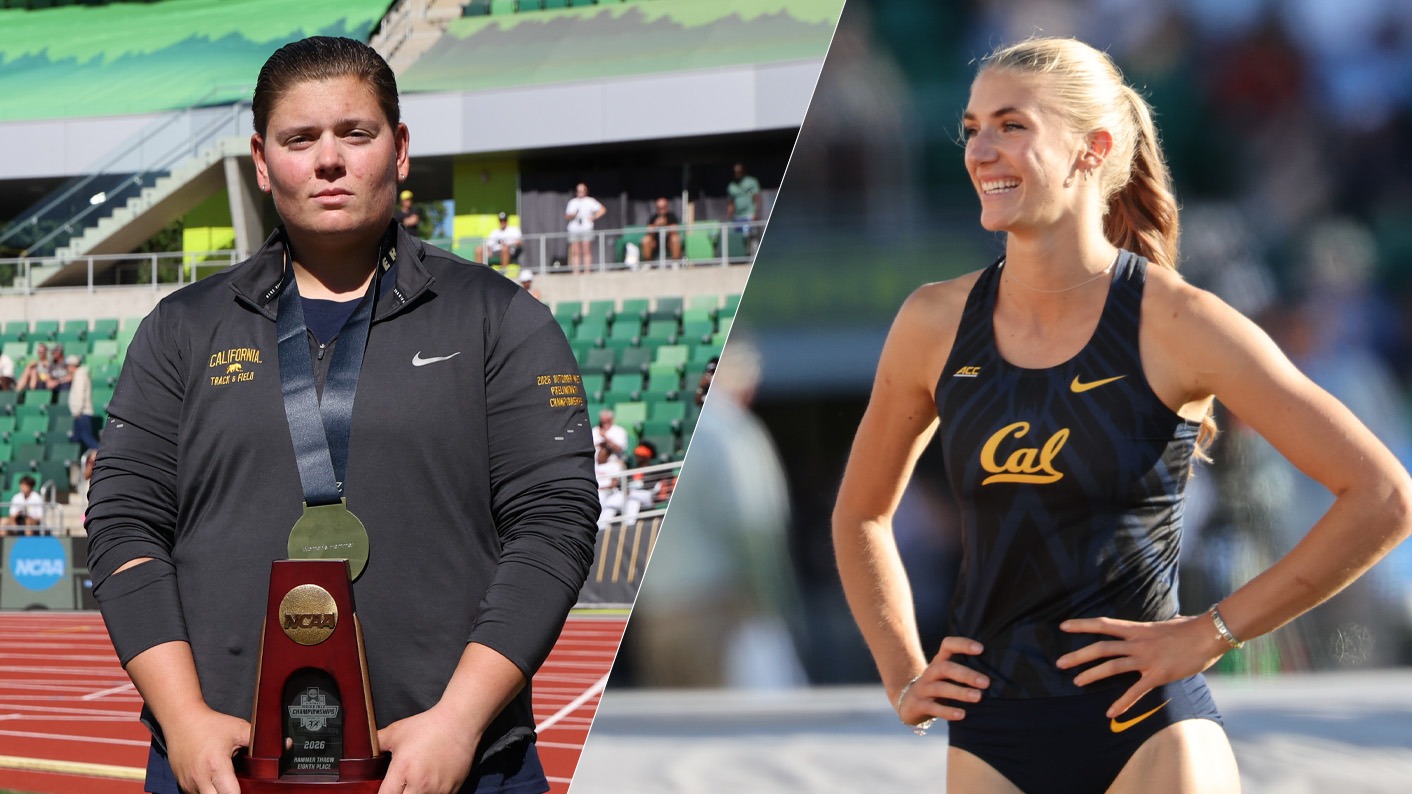 Valentina Savva, Ali Sahaida at 2026 NCAA Outdoor Championships