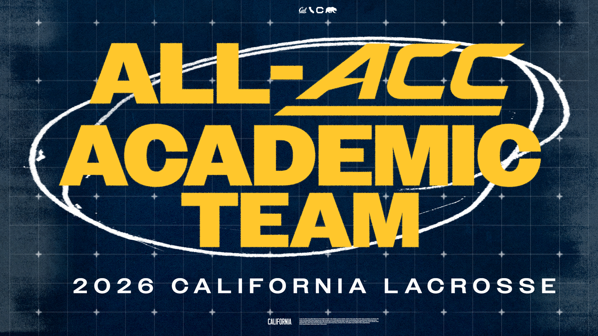 2026-06-25 20 Cal Lacrosse Players Earn All-ACC Academic Honors