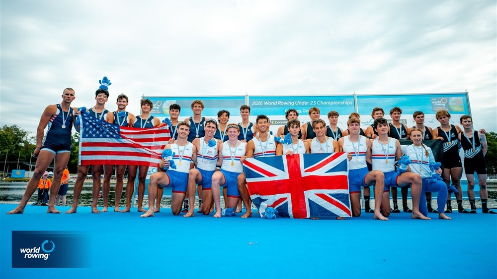 Cal Men's Rowers at 2026 U23 World Championships