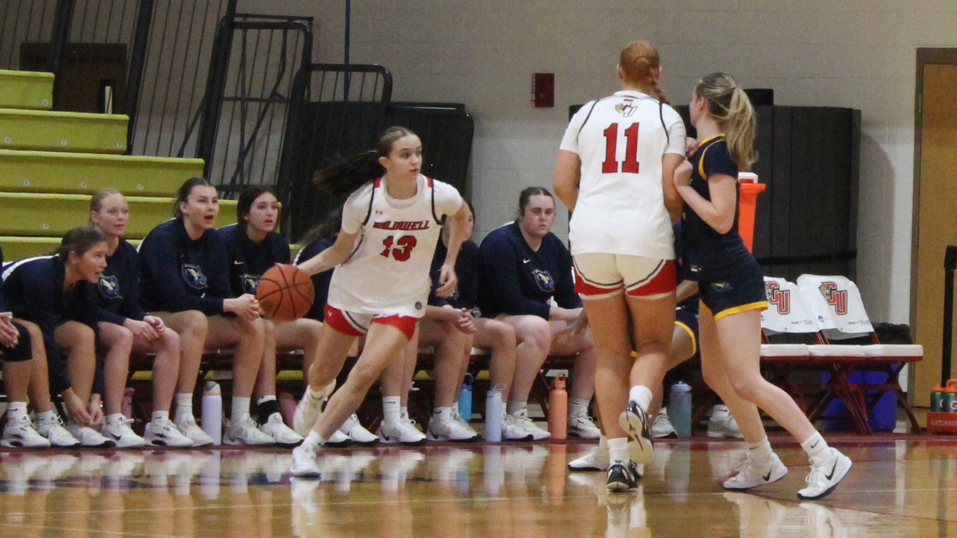 Corbett around screen