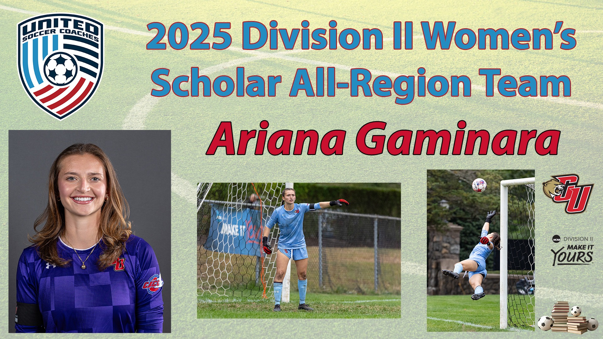 US Soccer Coaches Academic All-Region Gaminara