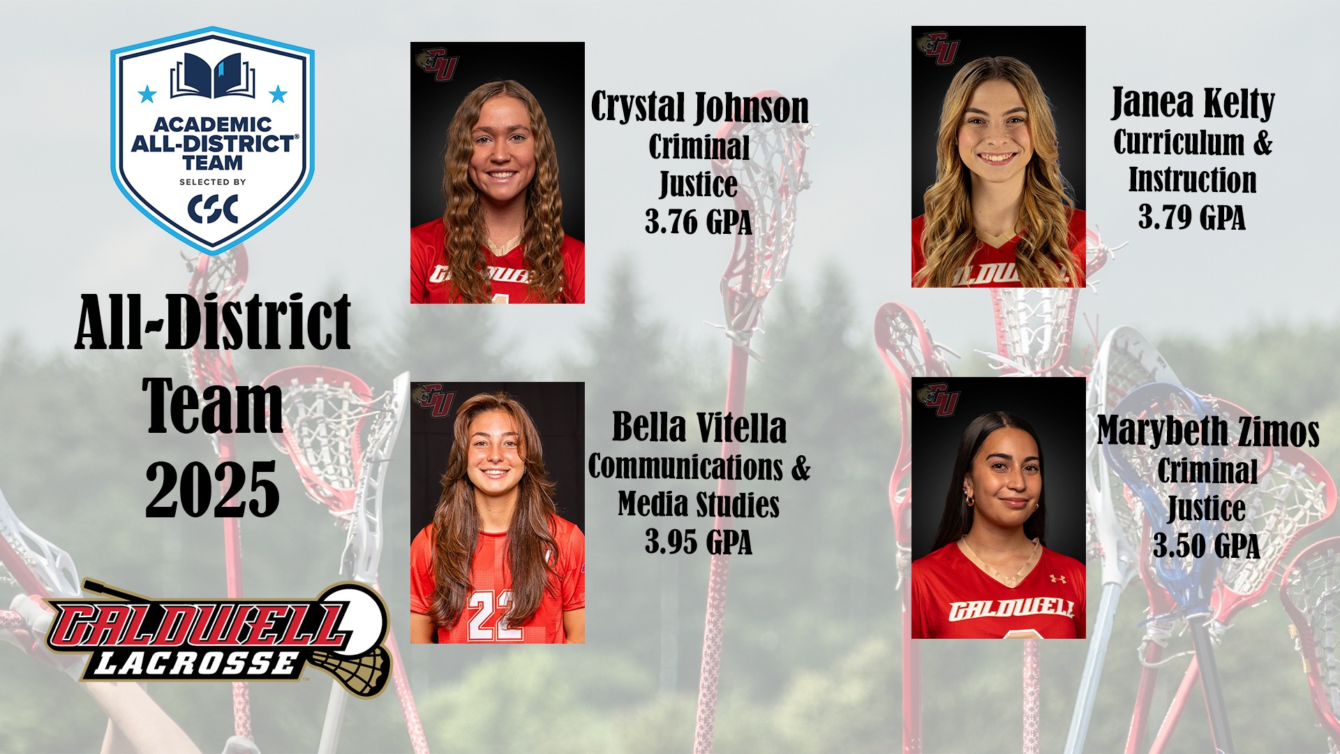 CSC All-Academic 2025 WLAX