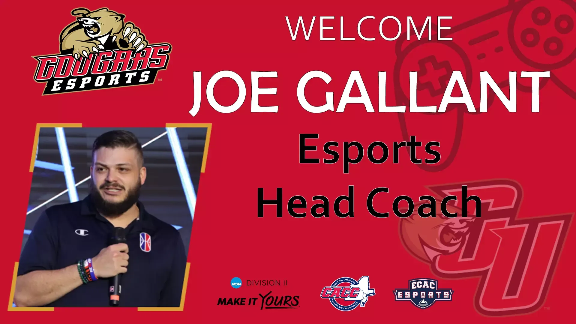 Gallant Named Head Coach esports