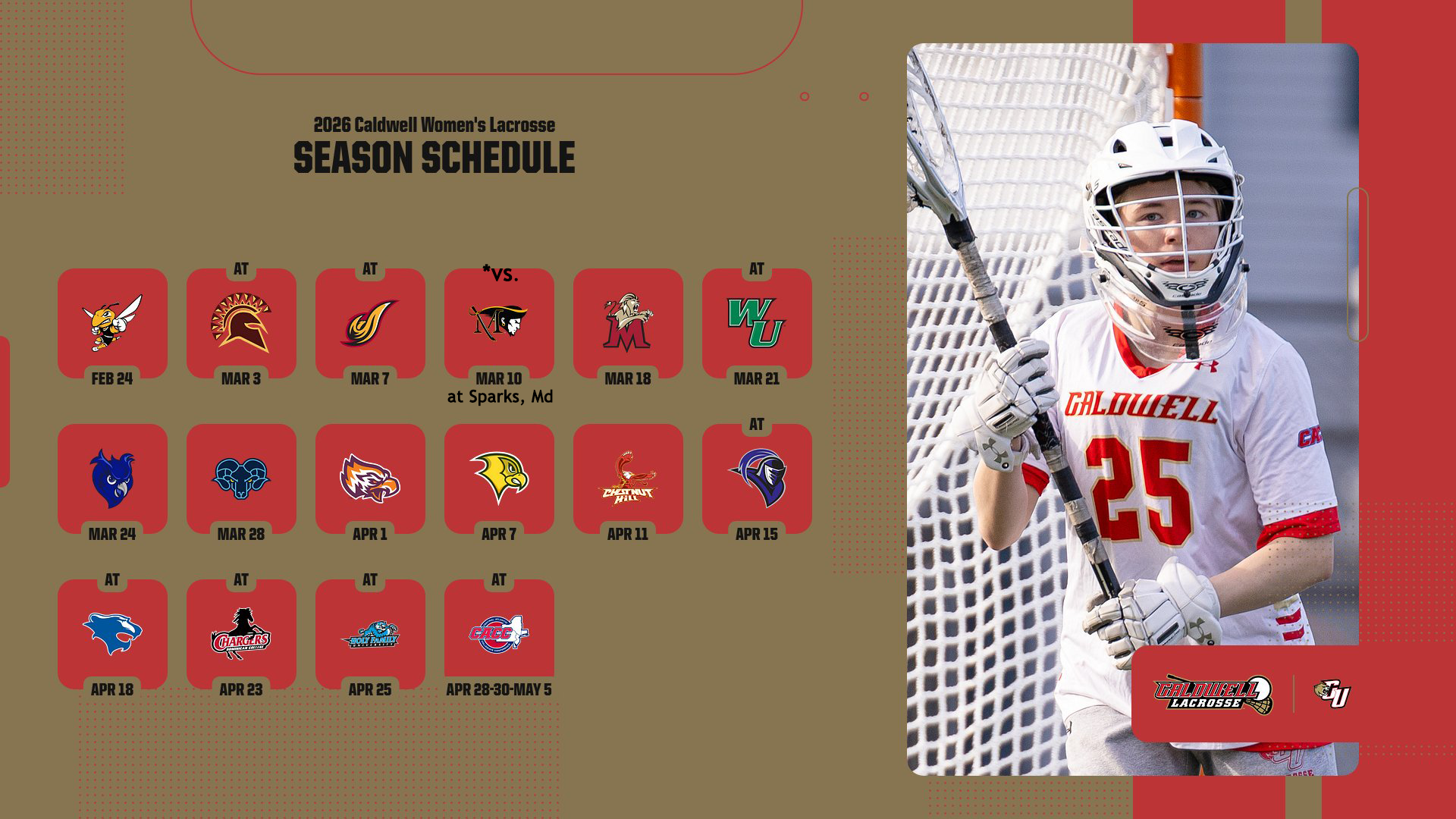 WLAX 2026 - Schedule Graphic