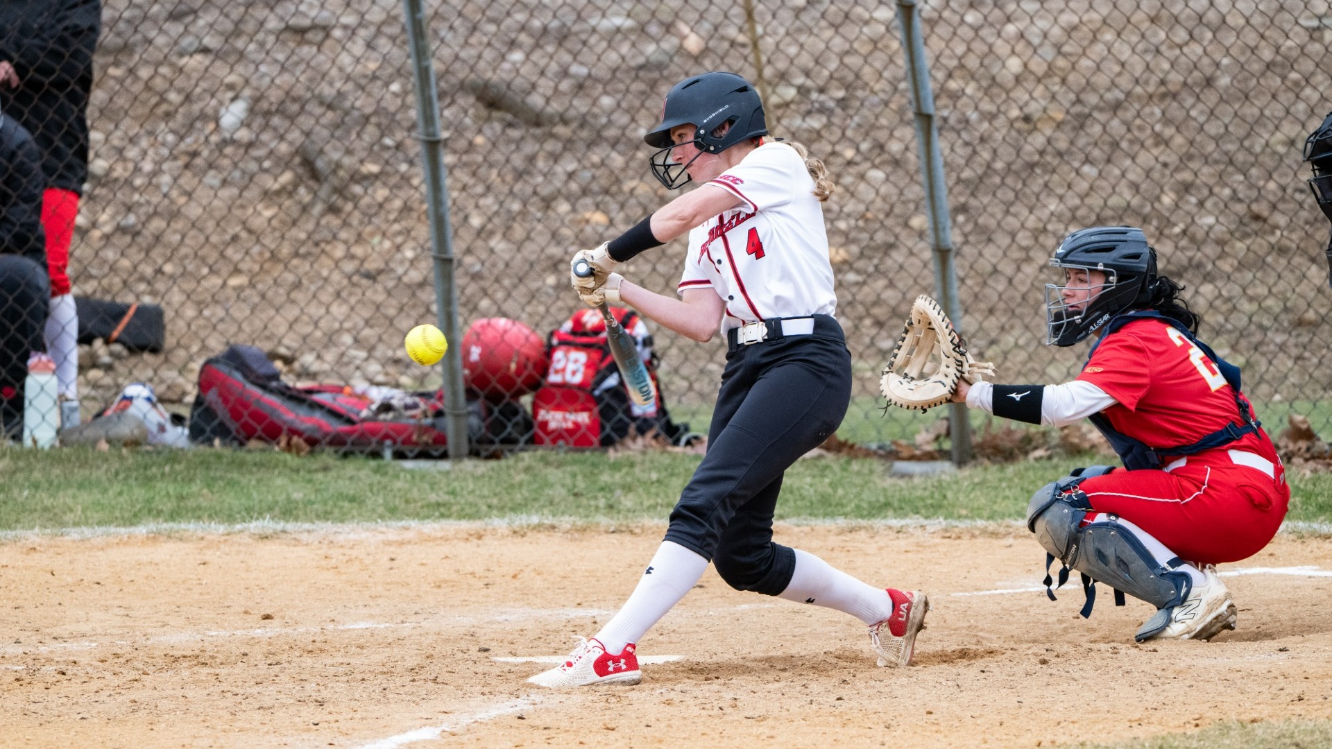 Emily Tavaska swings