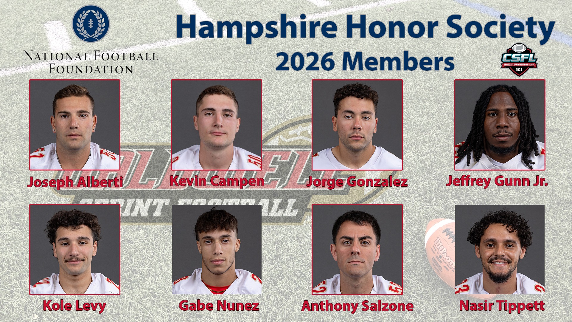 Hampshire Honor Society 2026