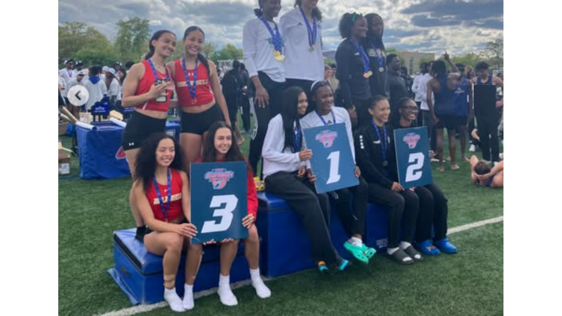 4x400 relay chps