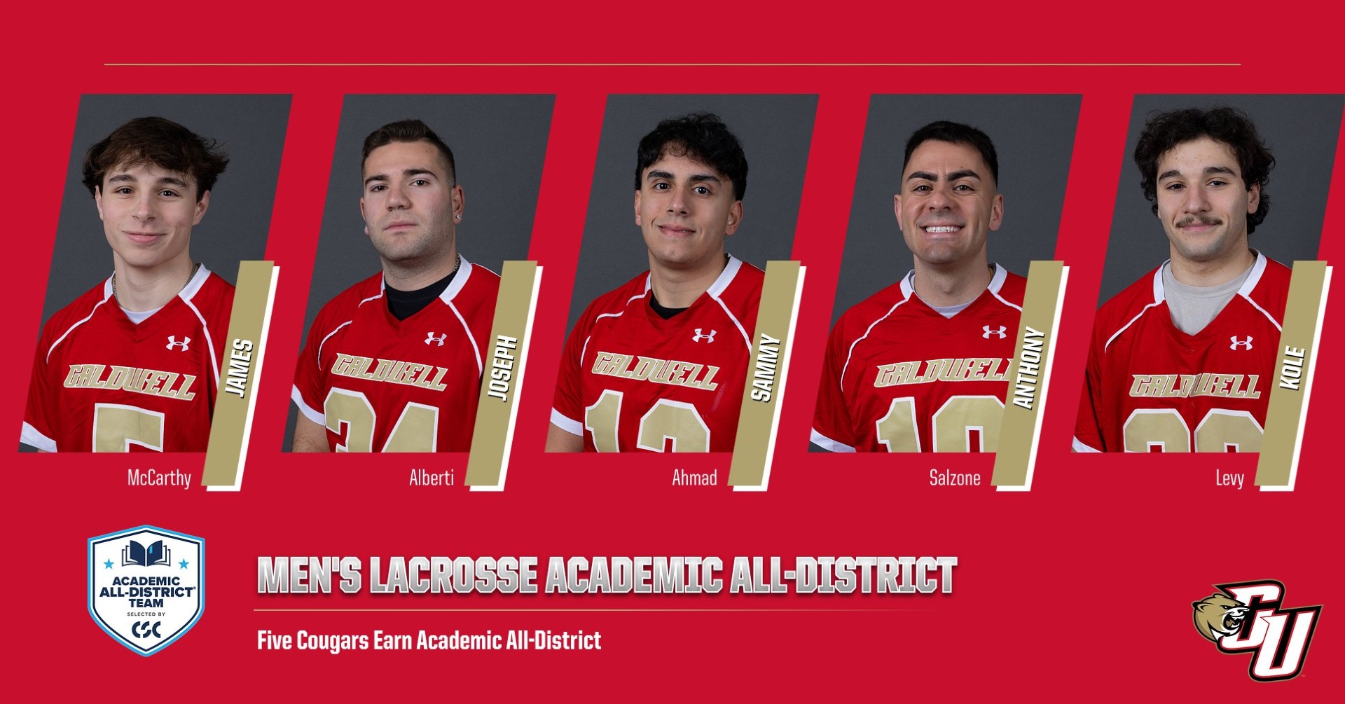 CSC Acad All-District Men's Lacrosse