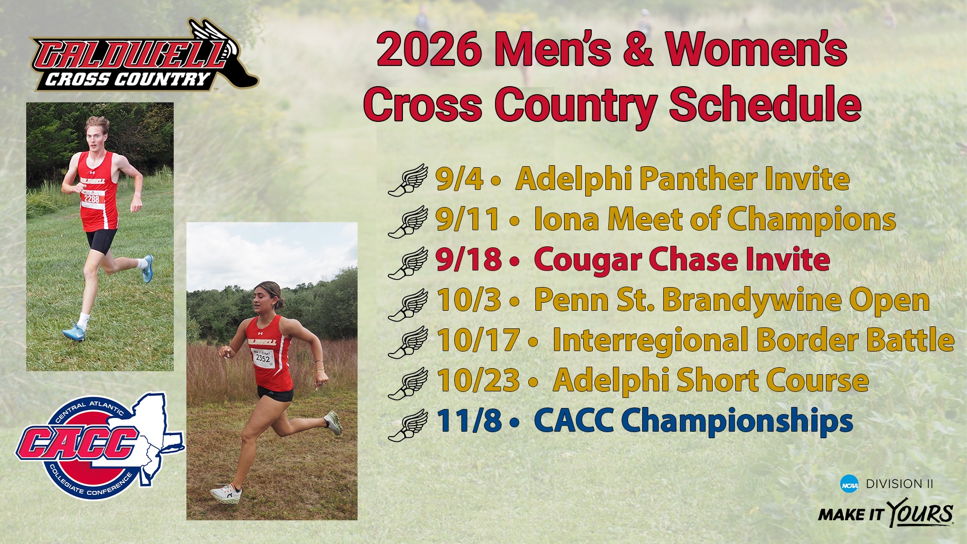 XC Schedule 26