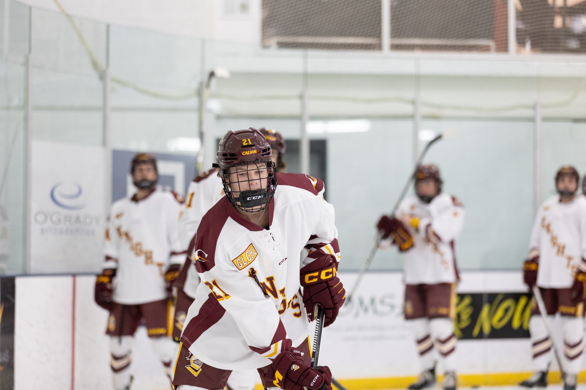 No. 8 Calvin ACHA D3 Hockey Rolls to Weekend Win Over UM Flint