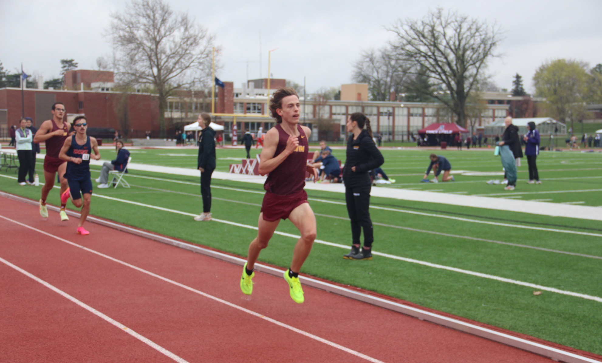 Thaine Nederveld in 10,000 Meter Run at 2025 MIAA Championships - 5-1-25