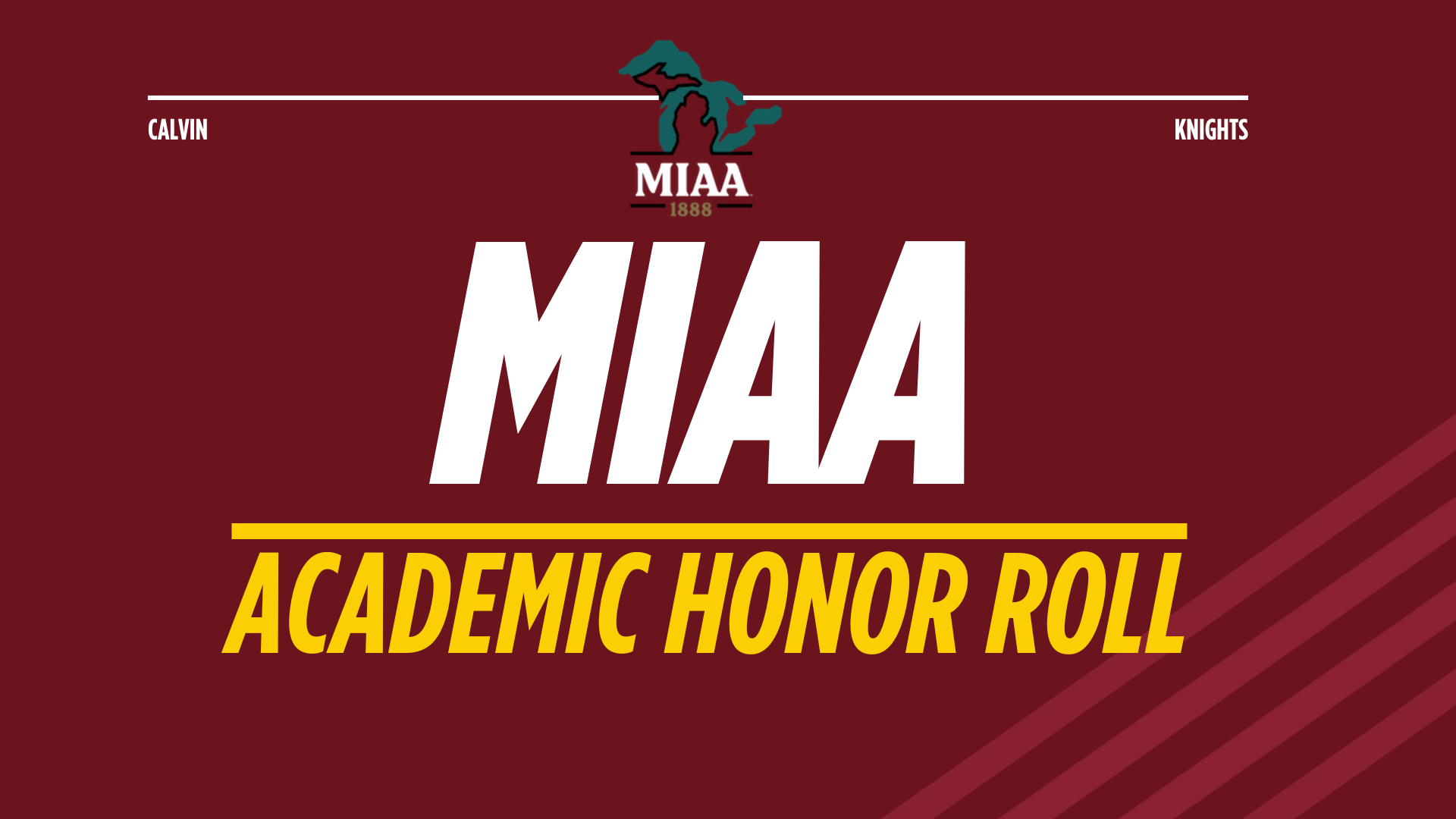 MIAA Academic Honor Roll