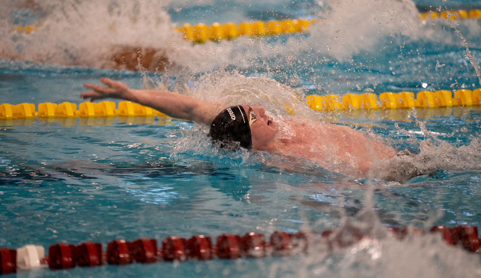 Men's 100 Backstroke - vs Wayne State - 1-9-26