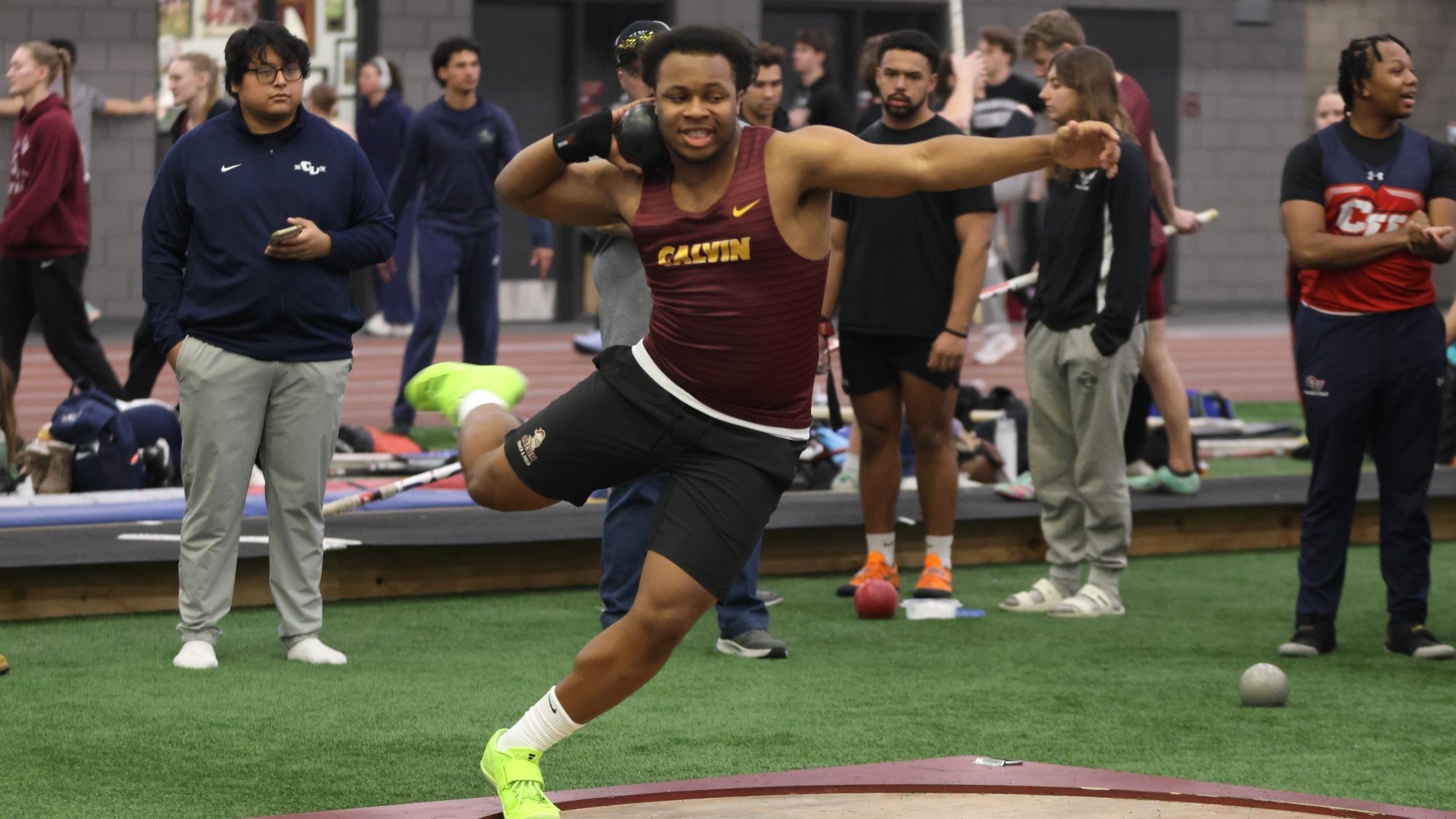 James McCoy Shot Put at GRSHOF Classic - 1-30-26