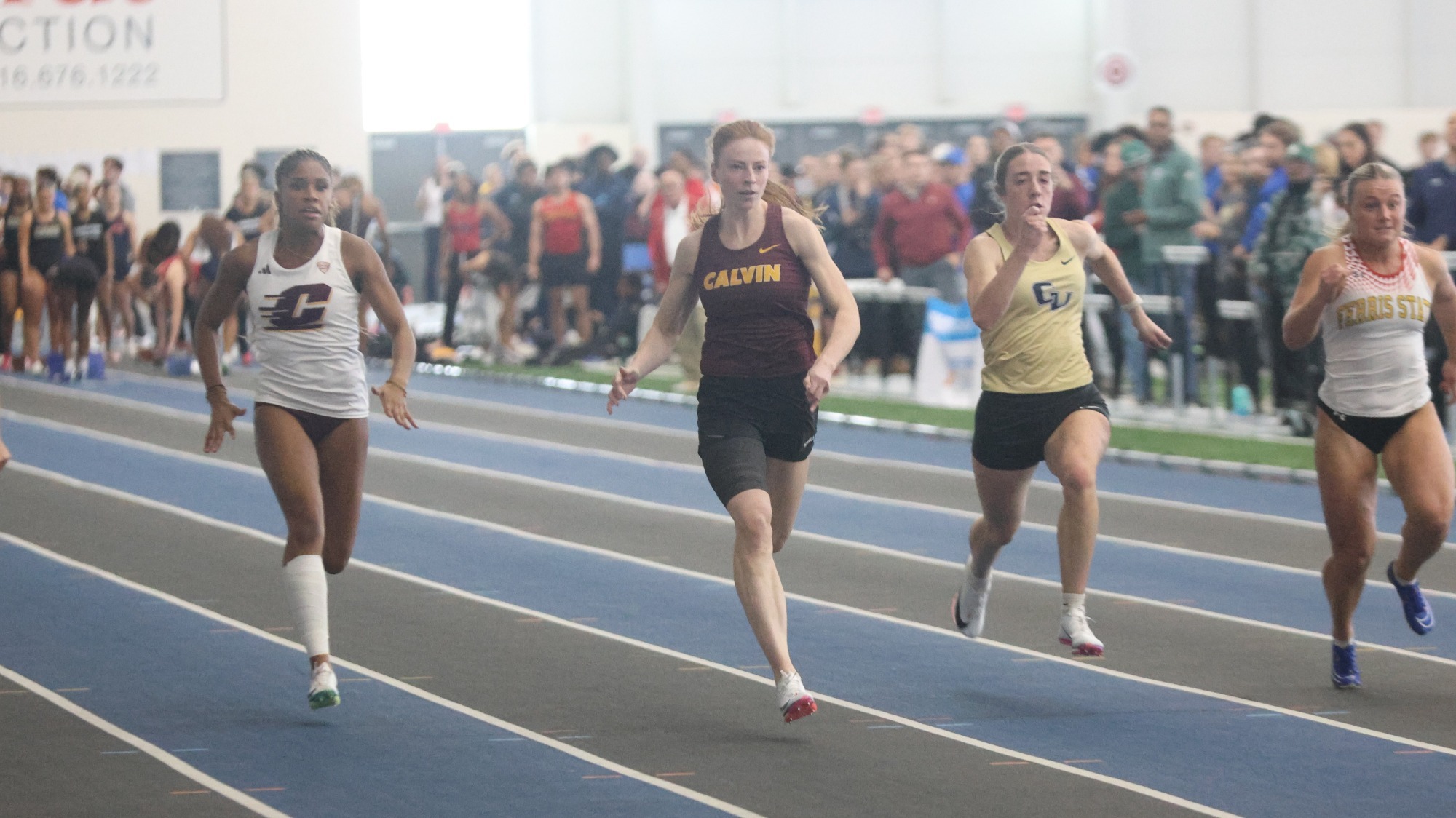 Sydney Radigan in 60 Meter Dash at GVSU Holiday Open - 12-5-25