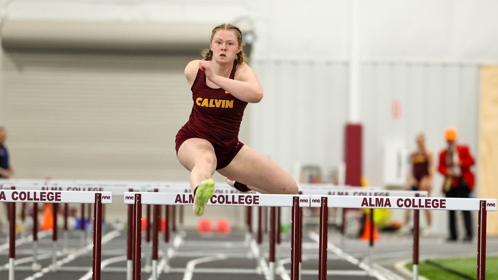 Ella Easterling in 60M hurdles at MIAA Multi-Event Indoor Championships - 2-16-26