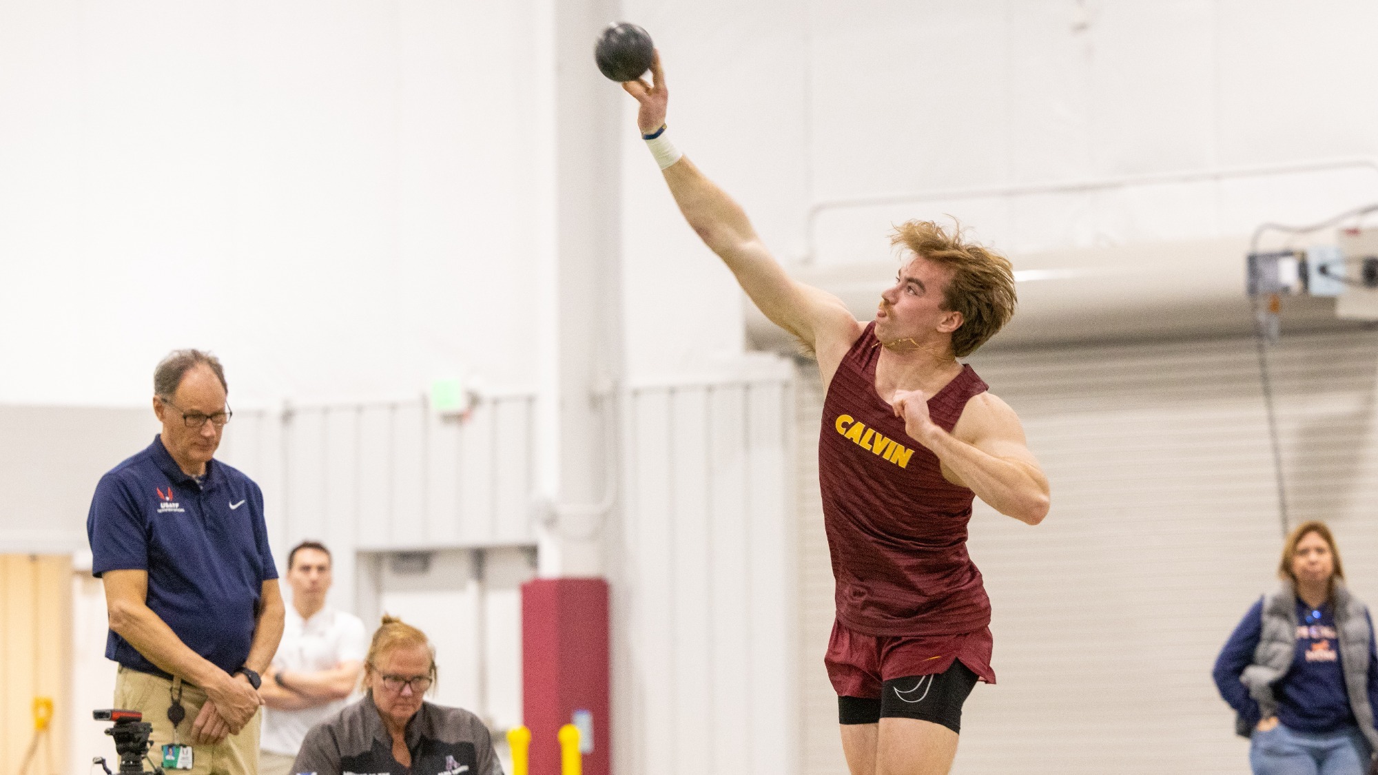 Zach Van Baren Shot Put - MIAA Heptathlon - 2-16-26