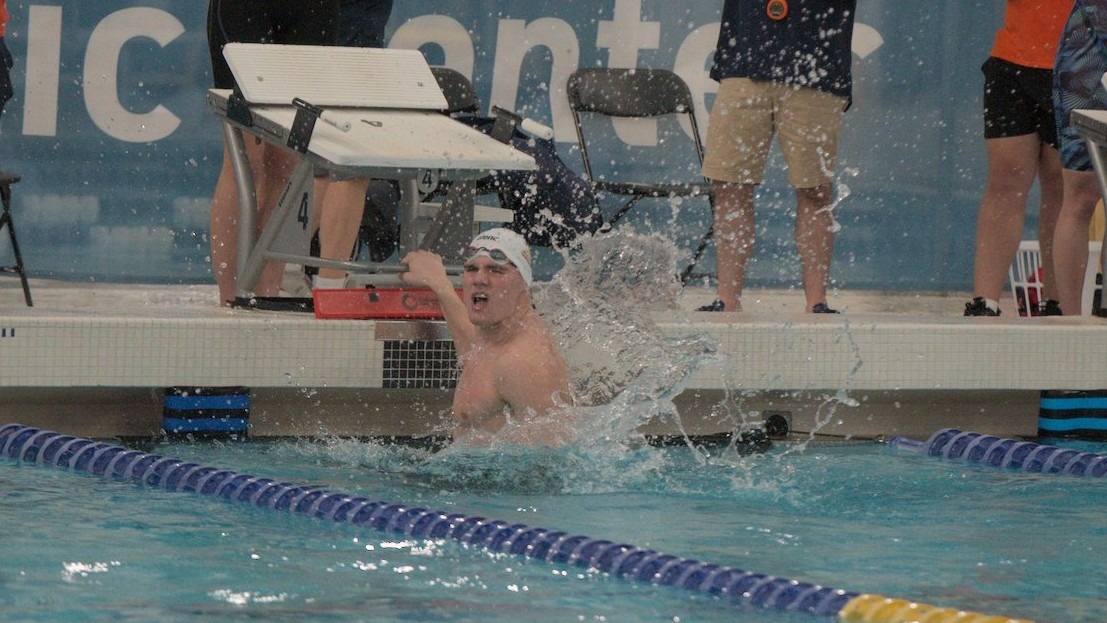 Charles Platt - 50 Freestyle Champion - 2-19-26