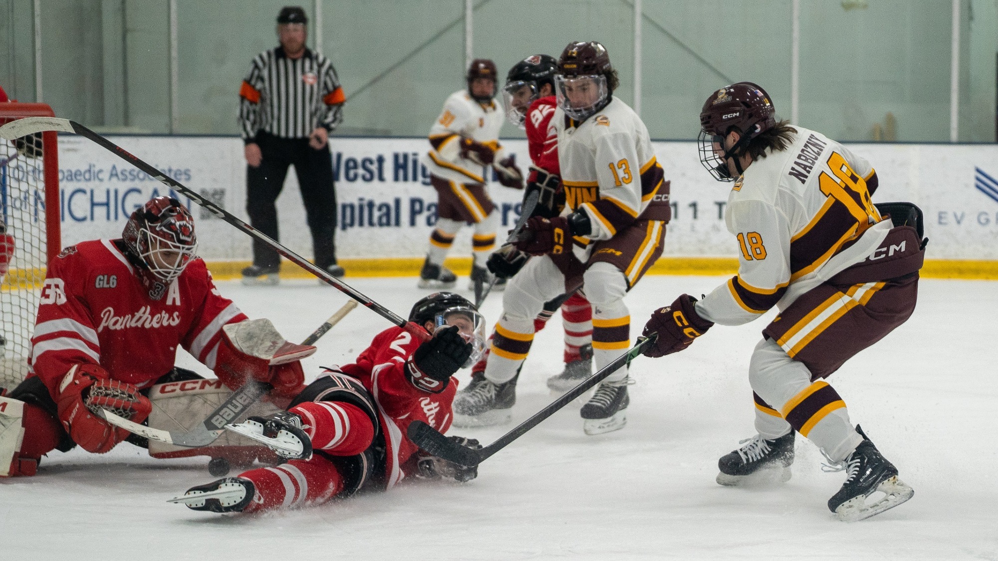 Calvin ACHA D1 Hockey vs Adrian - 1-28-26