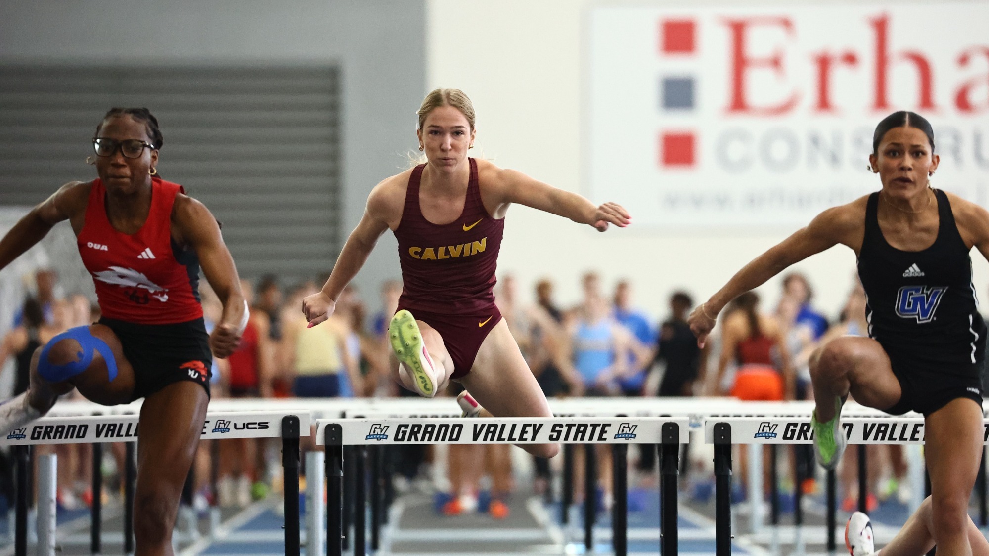 Mia DeJonge 60 Meter Hurdles at GVSU Bill Clinger Classic - 1-23-26