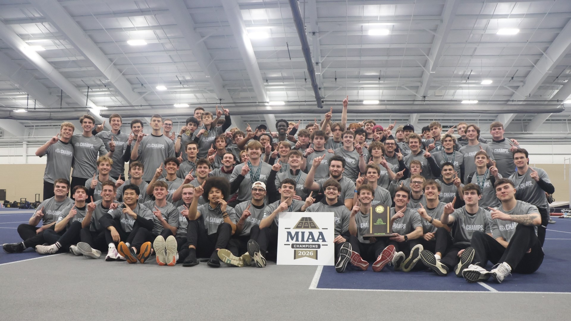 MIAA Men's Indoor Track Champions - 2026 - 2-28-26
