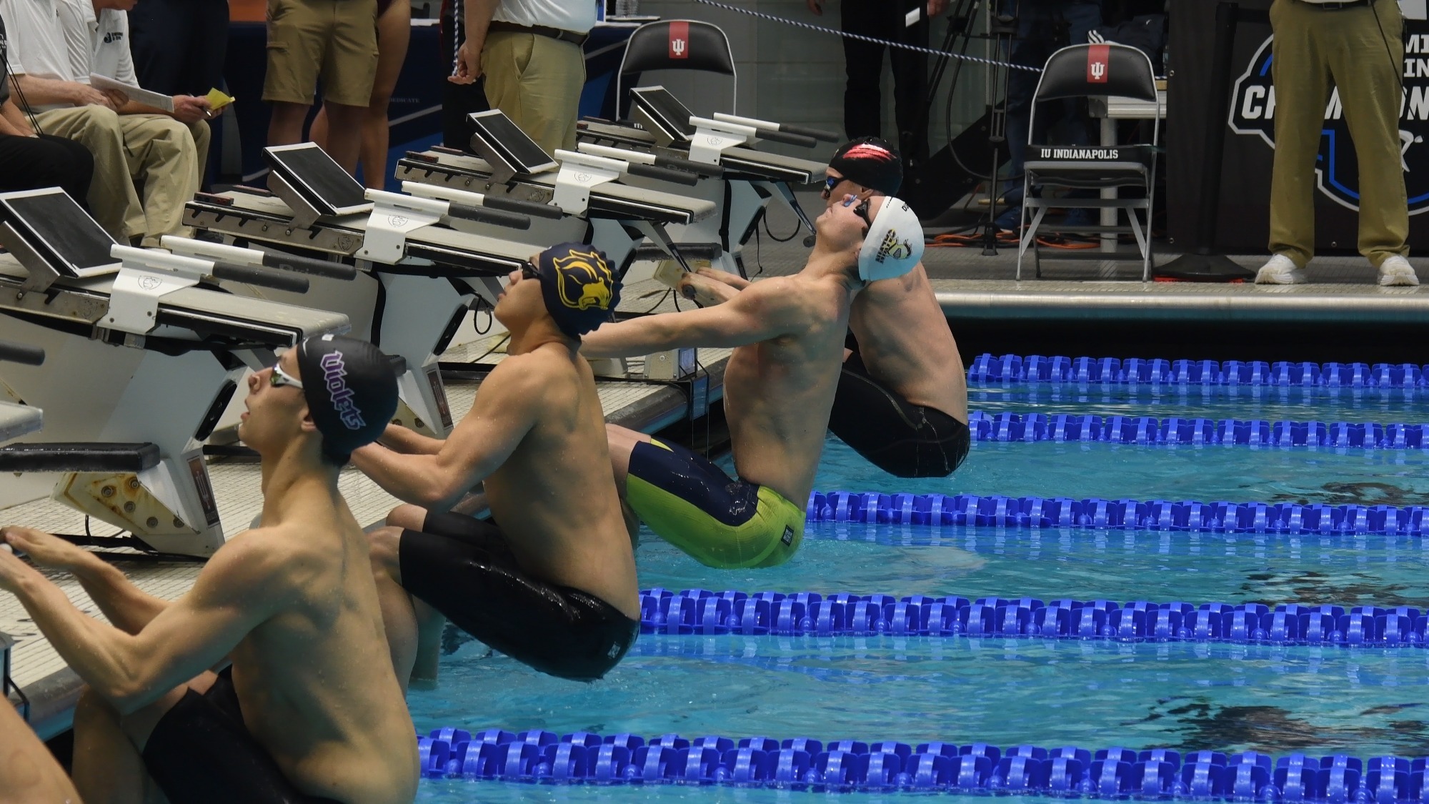 Jackson Merkel Leads off 400 Med Relay at 2026 NCAA III Swim Championships - 3-18-26