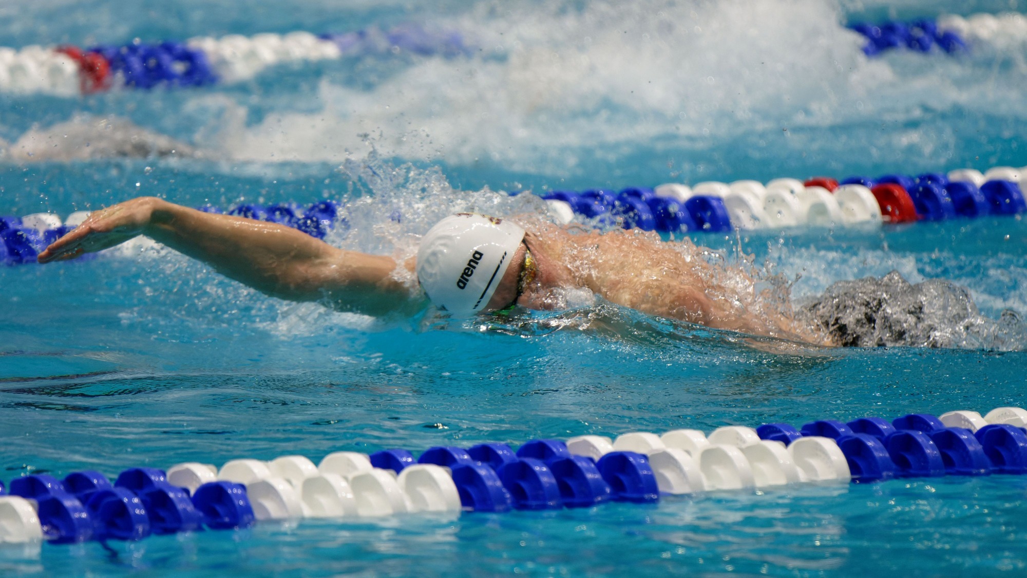 Charles Platt in 100 Freestyle at NCAA III Championships - 3-21-26