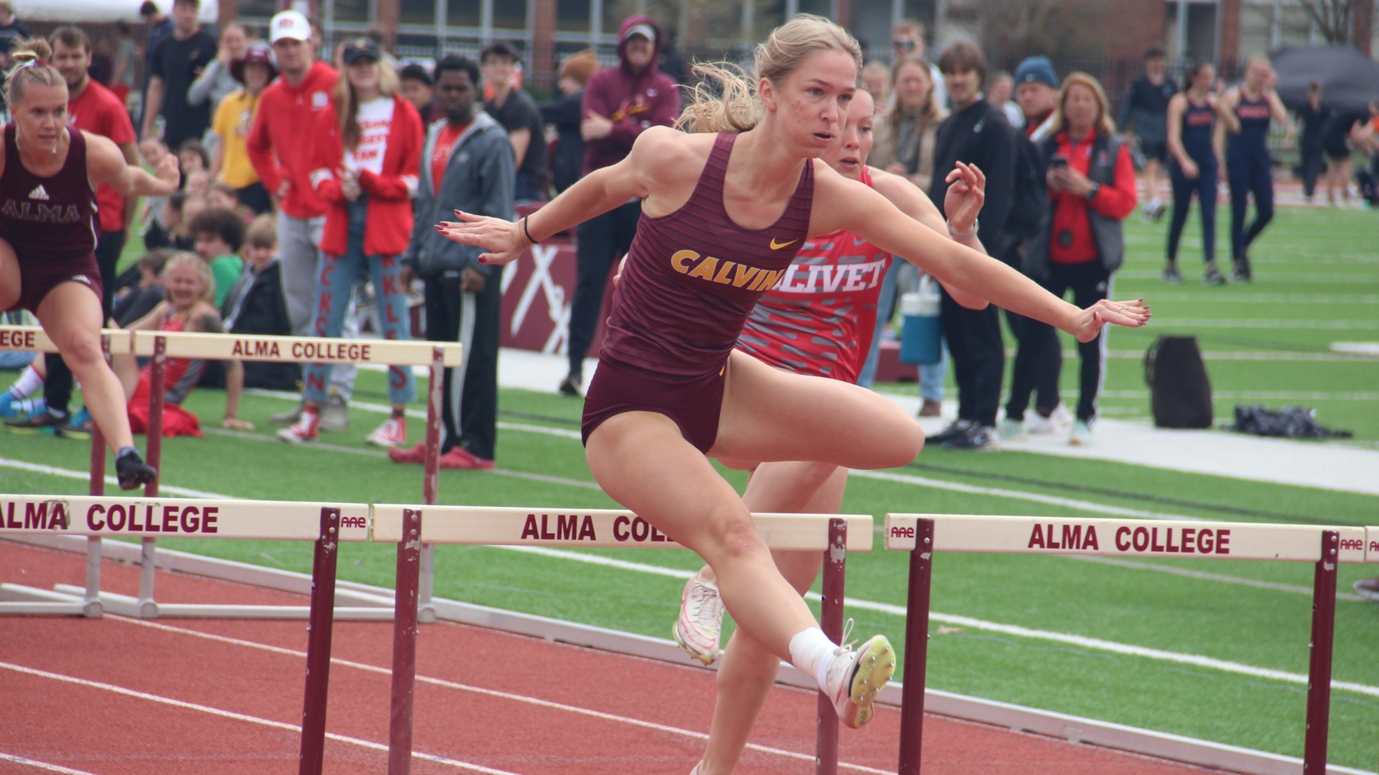 Mia DeJonge - 100 Meter Hurdles at MIAA Championships - 5-2-25