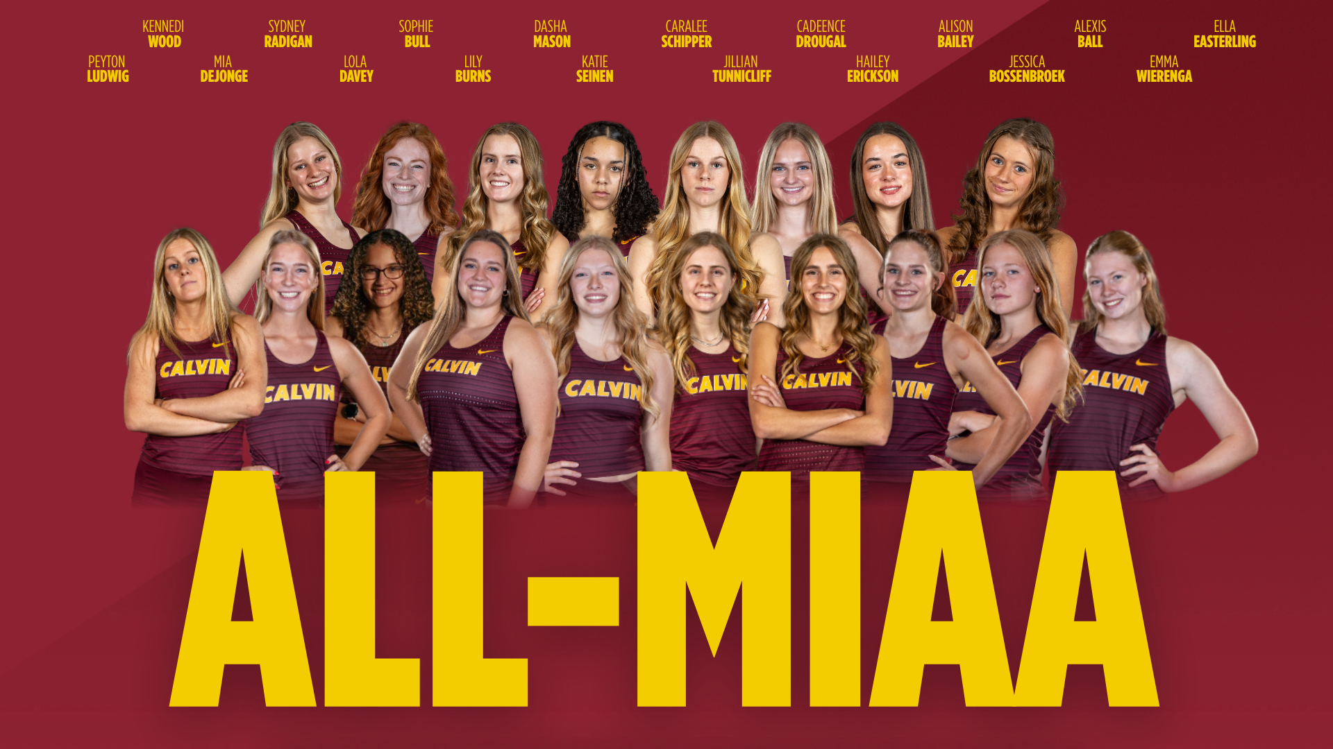 All-MIAA Women's Indoor Track and Field 2026