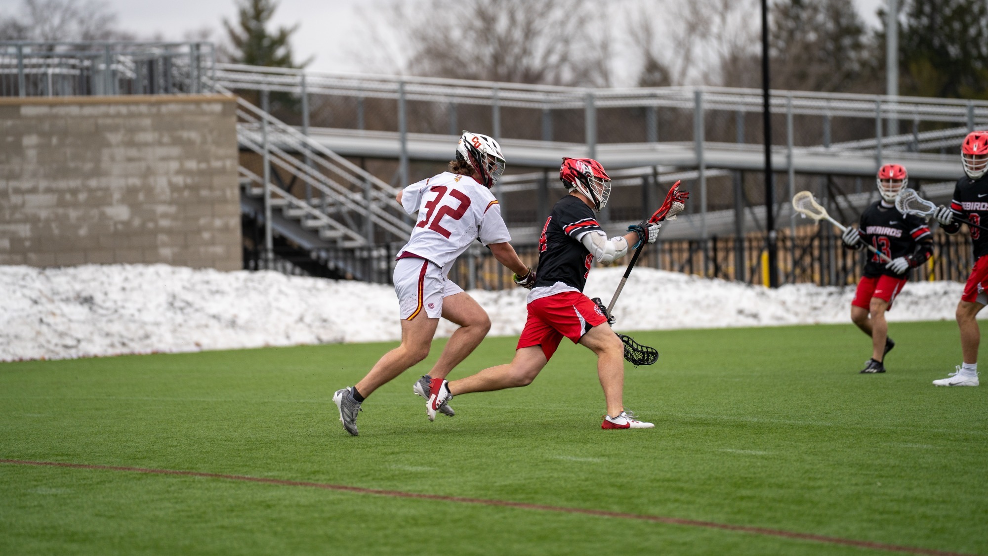 Sawyer Richards Battles for the Ball Vs Carthage - 3-7-26