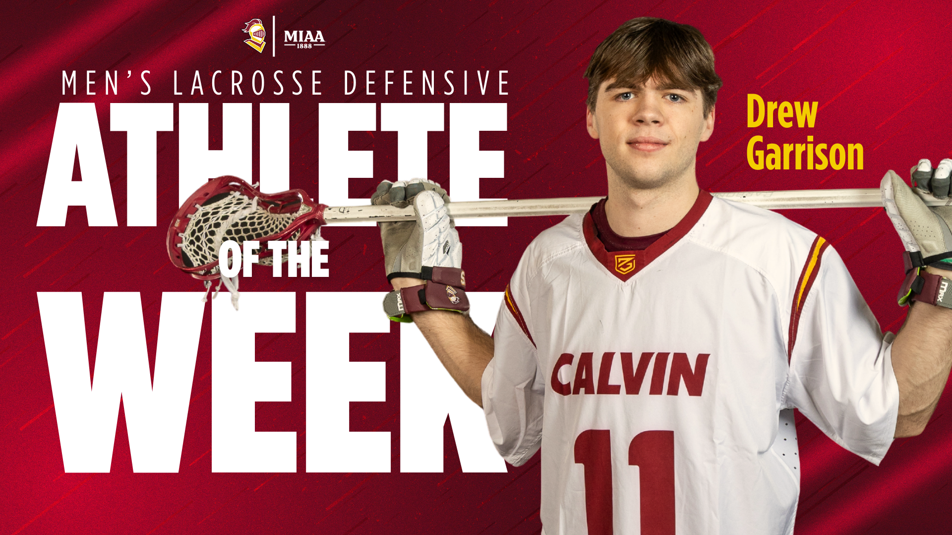 Drew Garrison - MIAA Defensive Player of Week - 3-9-26