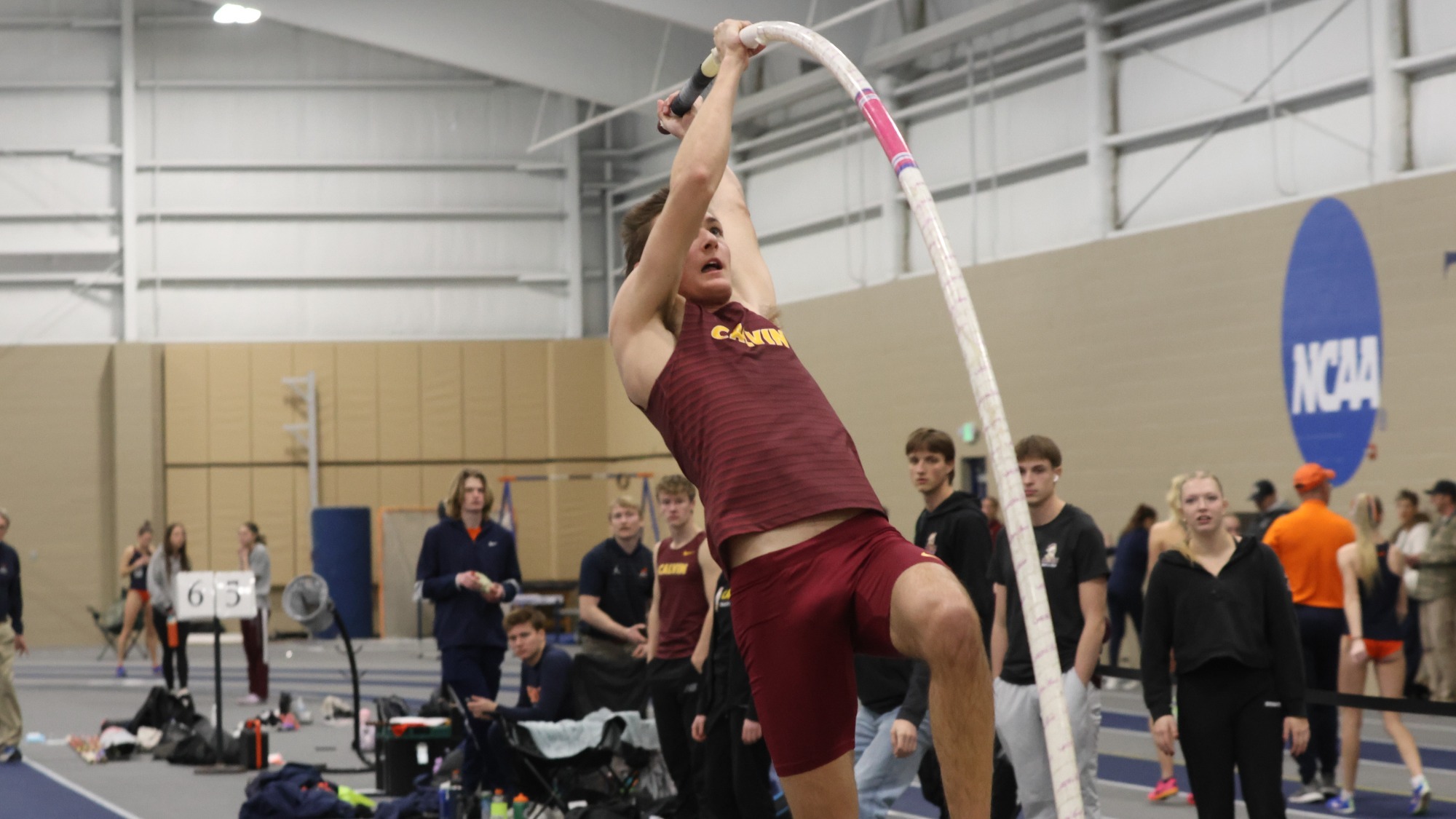 Zach Hartemink at 2026 MIAA Indoor Track and Field Championships