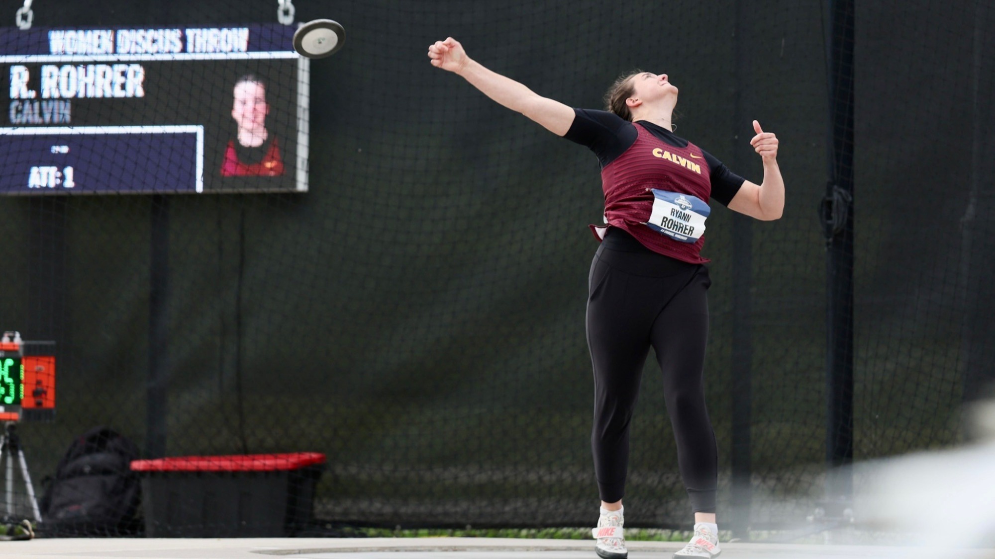 RyAnn Rohrer Discus Competition at 2026 NCAA III Outdoor Track & Field Championships - 5-21-26