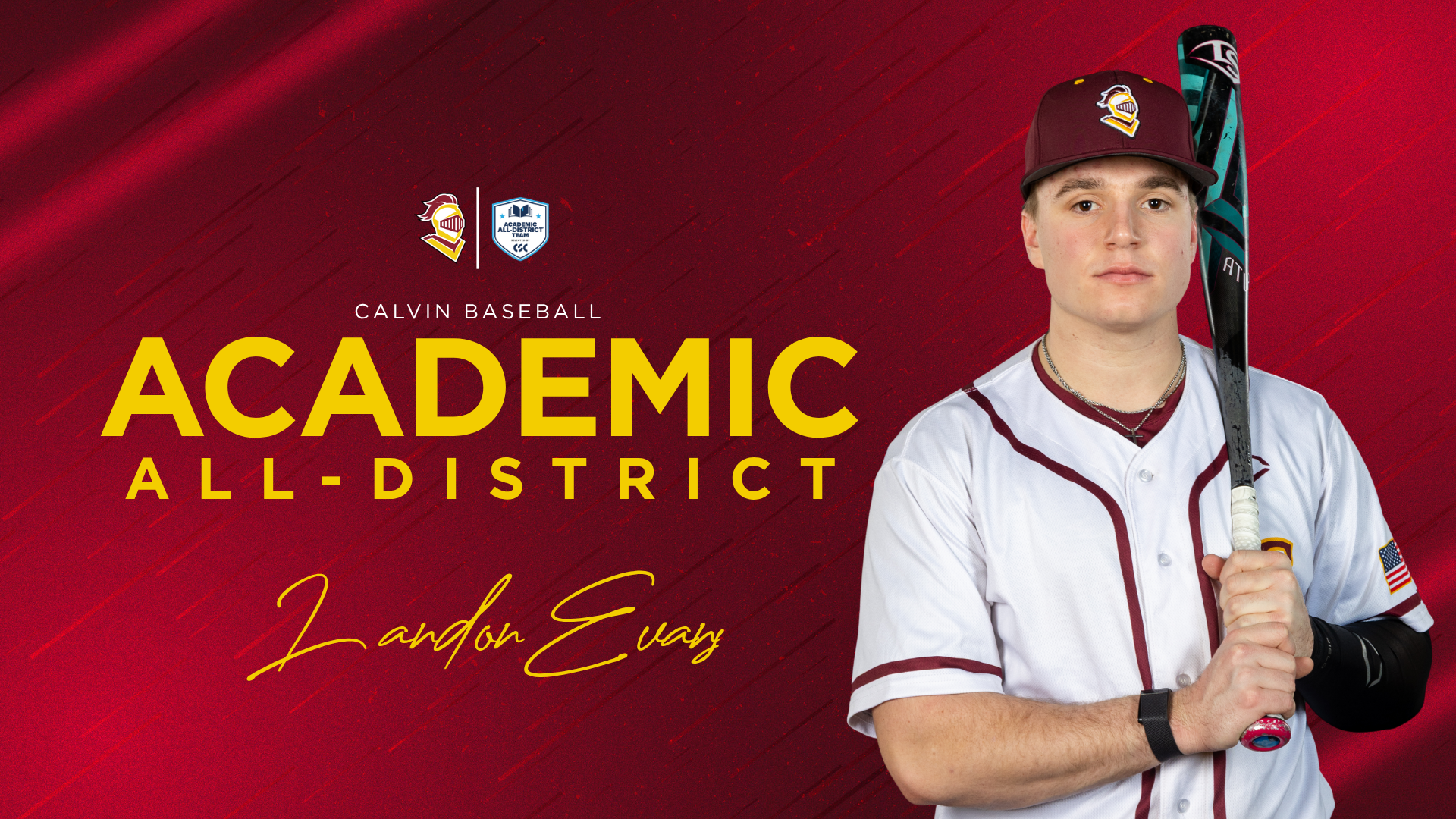 Landon Evans All-District