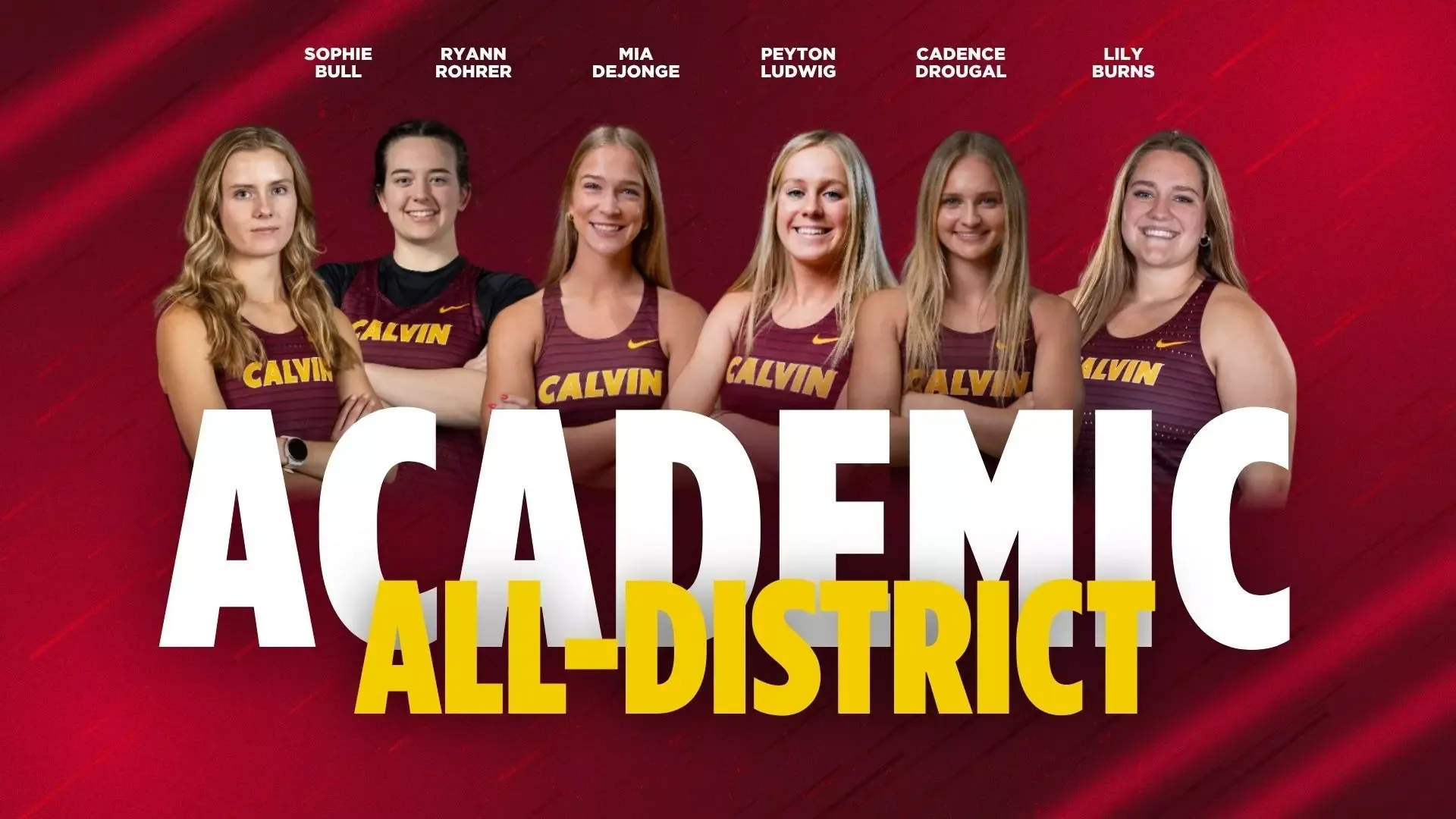 CSC Women's XC/Track & Field Academic All-District 2026