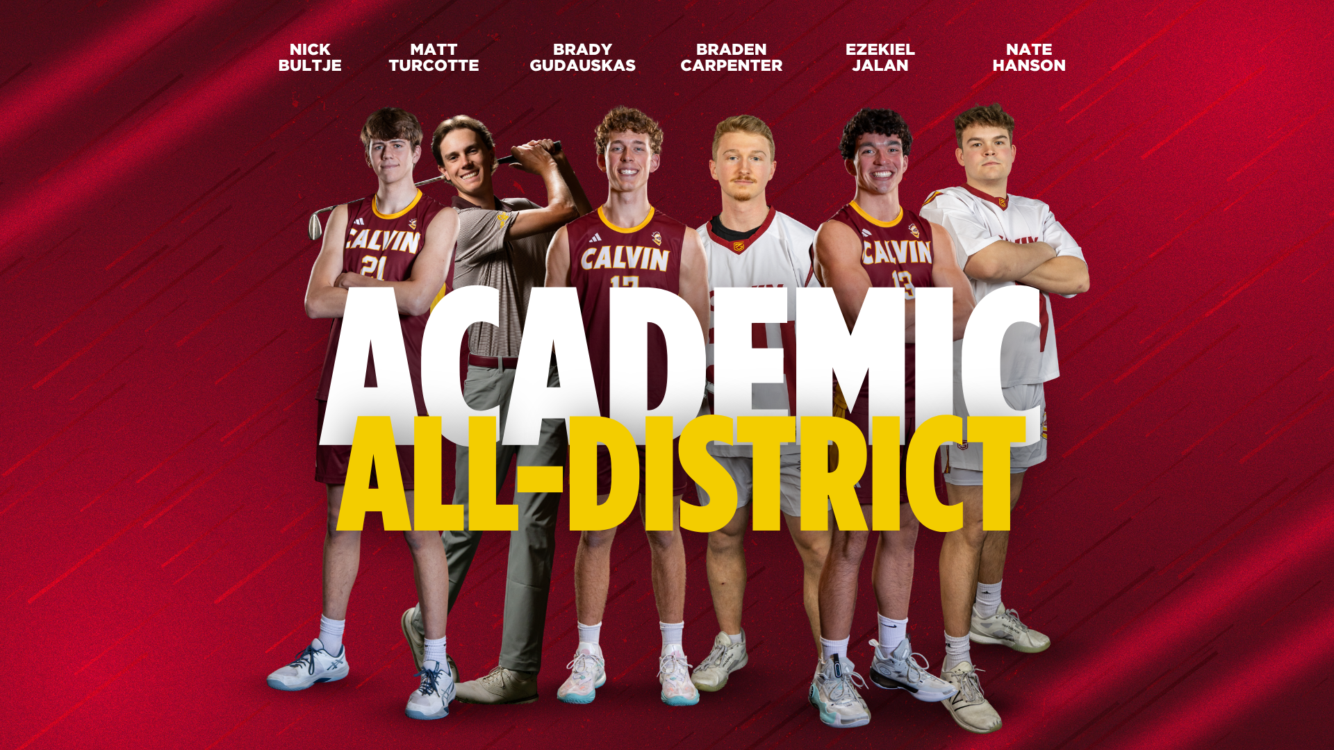 Men's Academic All-District