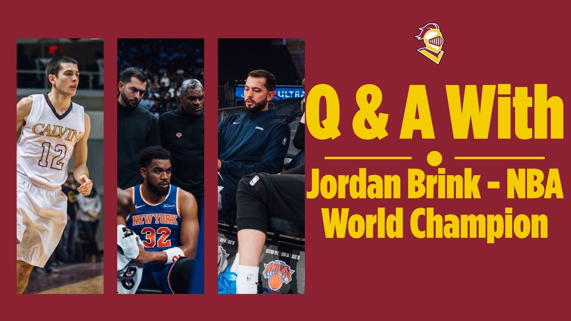 Jordan Brink - NBA World Champion Q and A - 2026