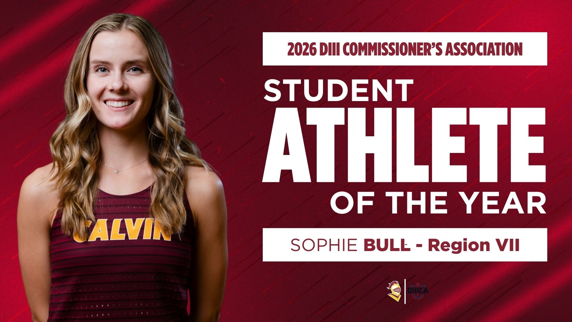Sophie Bull D3 Commissioner's Association Region VII Student-Athlete of Year