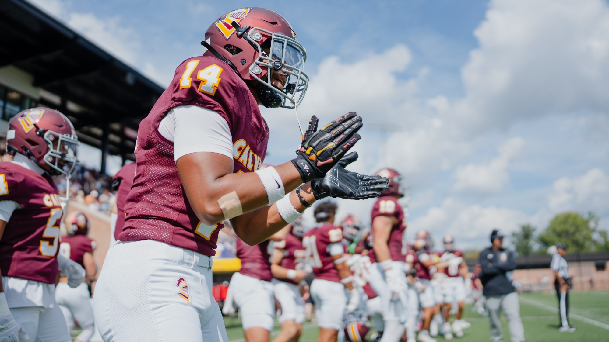 Amari Powell - Pregame vs St. Norbert - 9-12-26