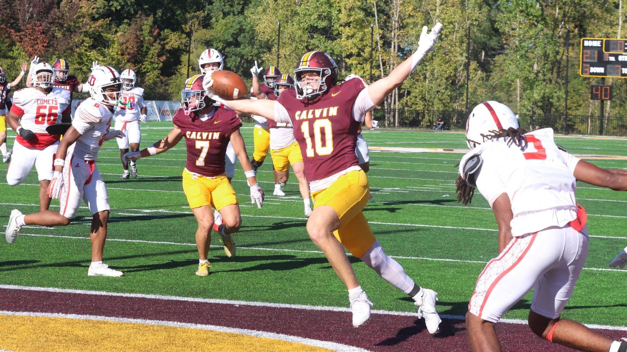 Carter Bylsma TD vs Olivet - 9-26-26