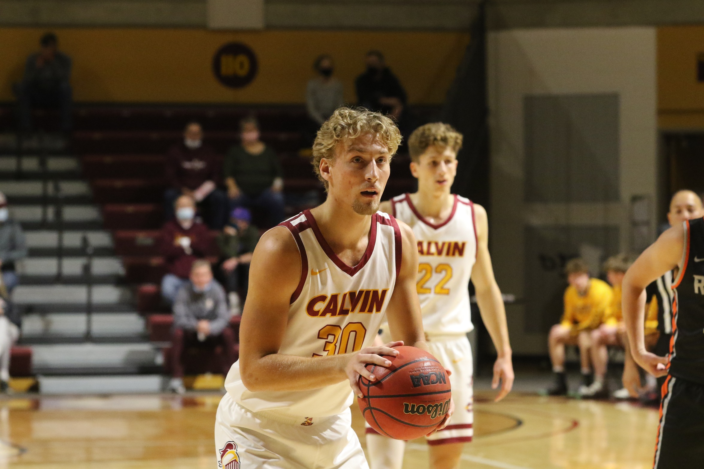 Calvin Men's Basketball Drops MIAA Opener at Albion Calvin University