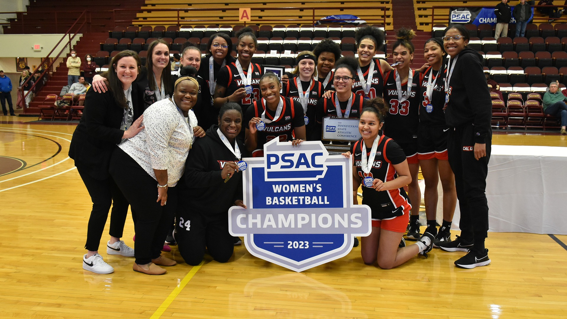 California wins PSAC Championship, 7563 California University of