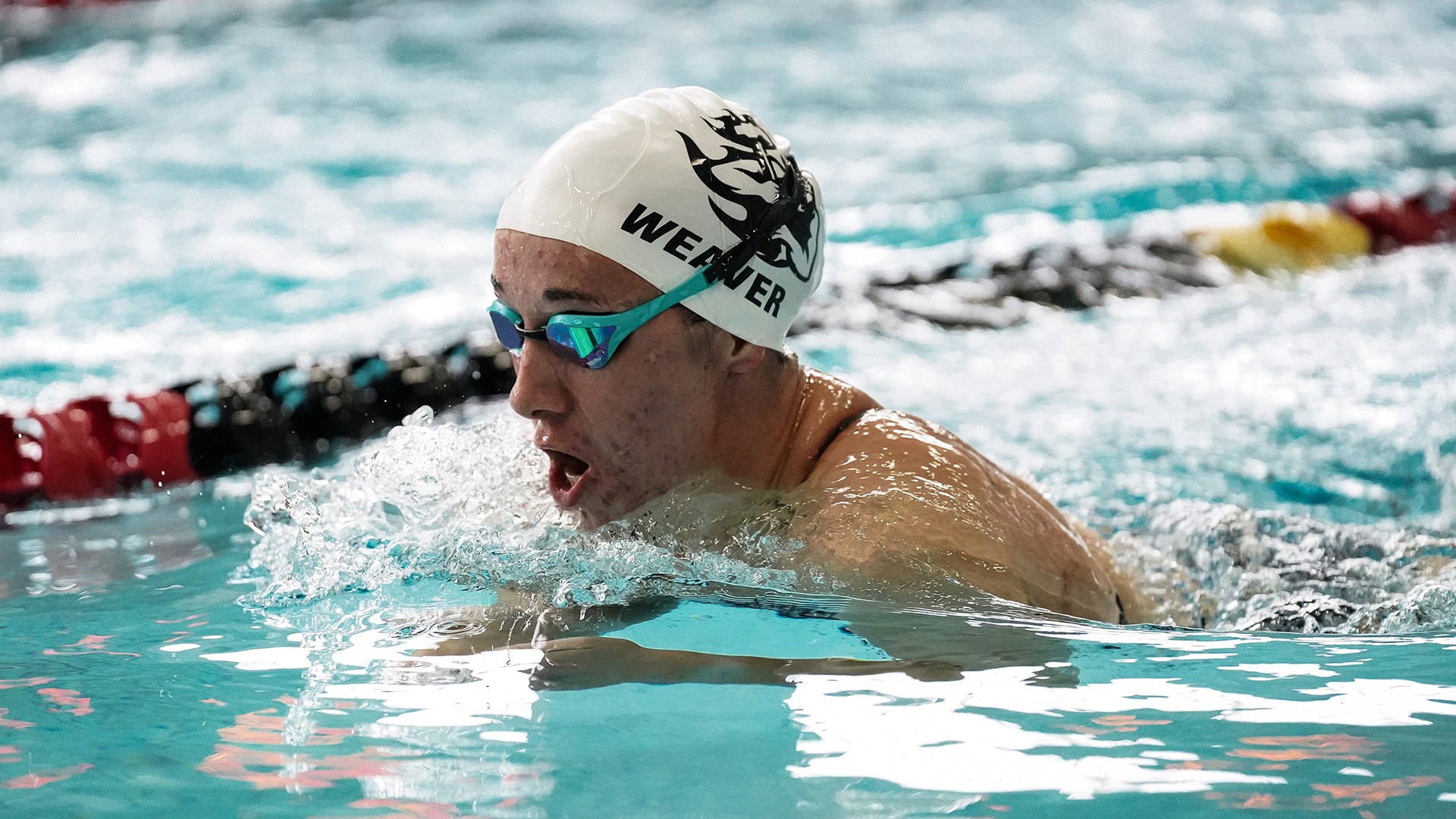 weaver at fall 2025 home meet