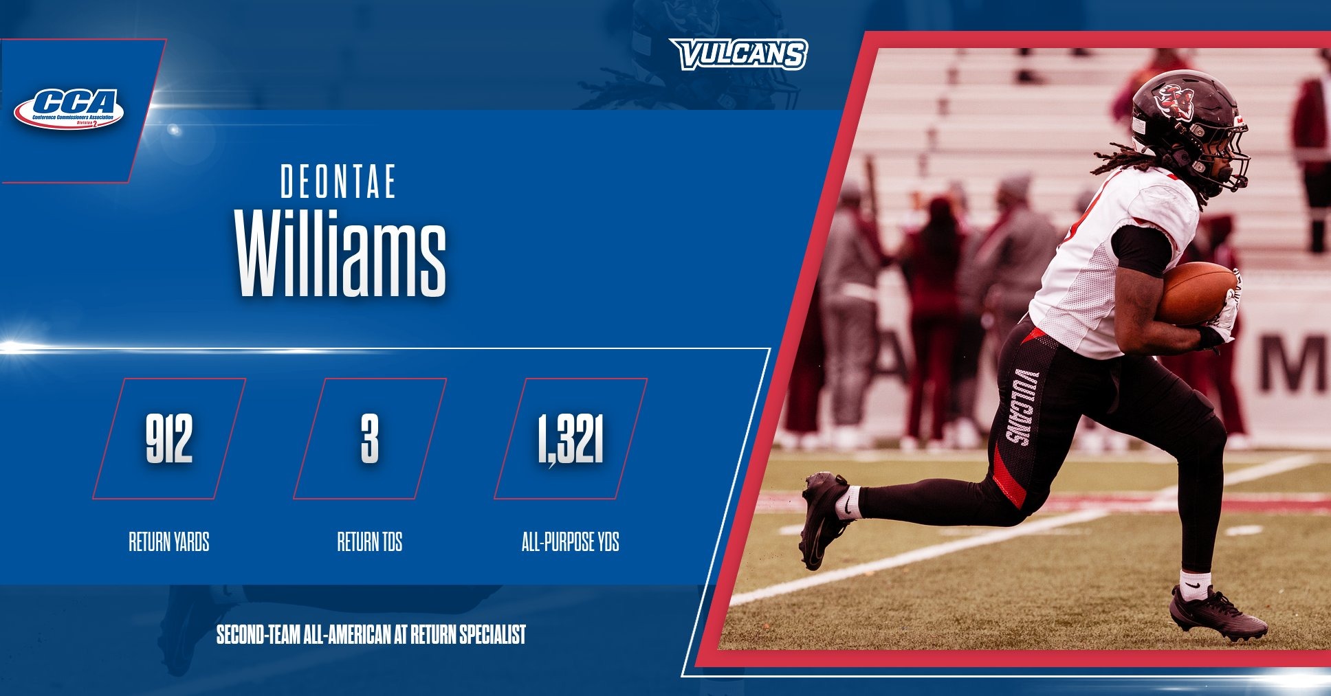 williams 2025 d2cca second-team all-american