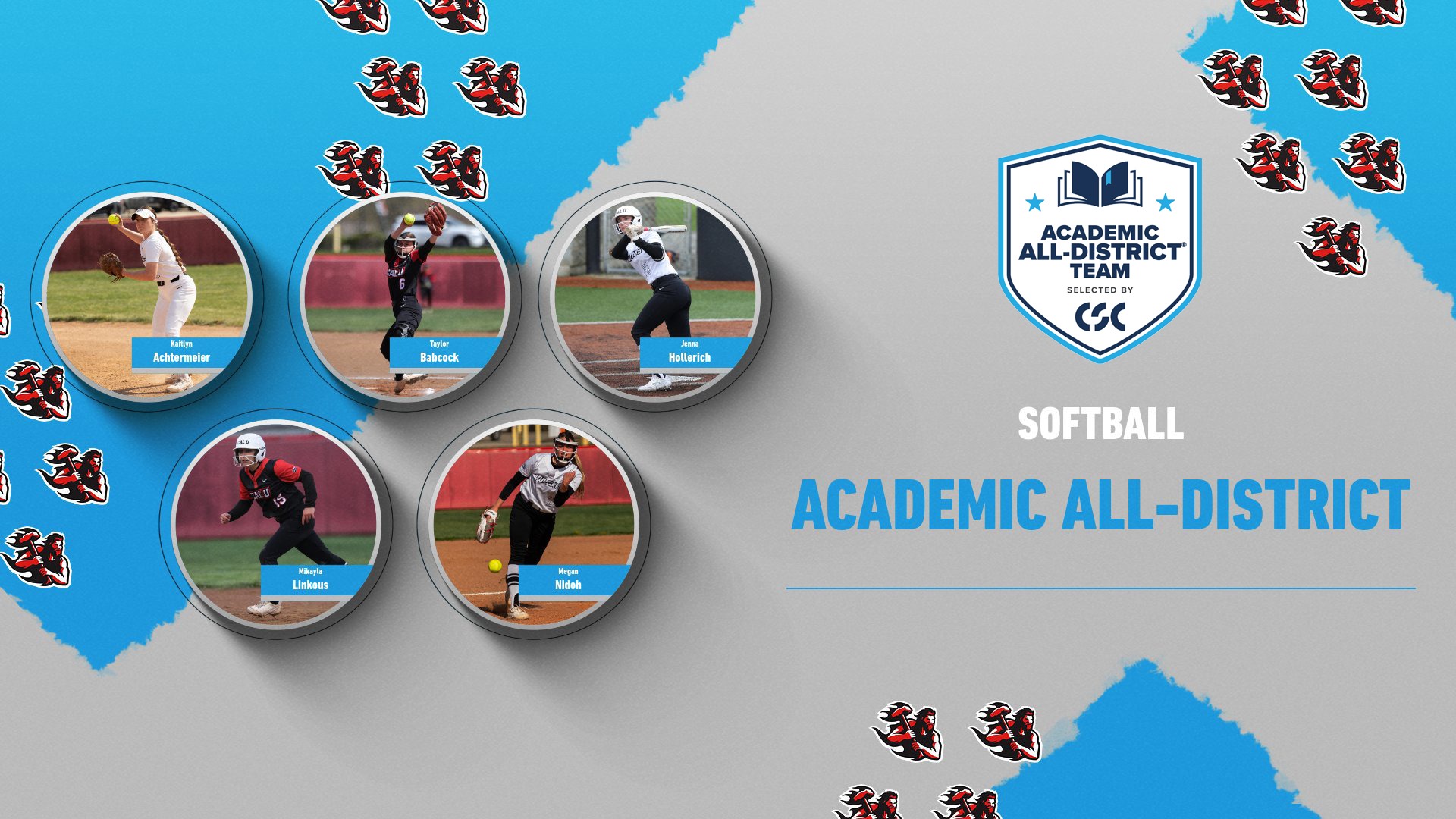 softball csc academic all-district 2025