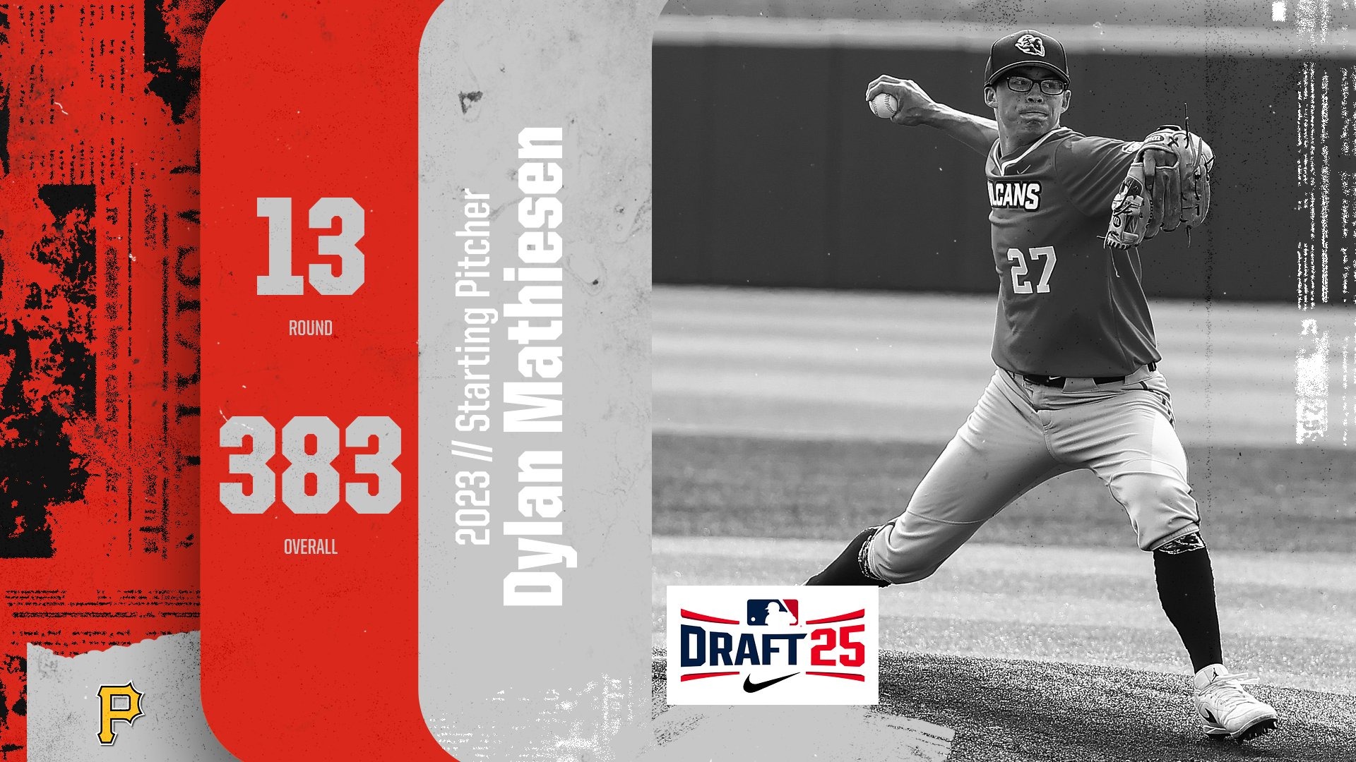 mathiesen chosen in 2025 mlb draft