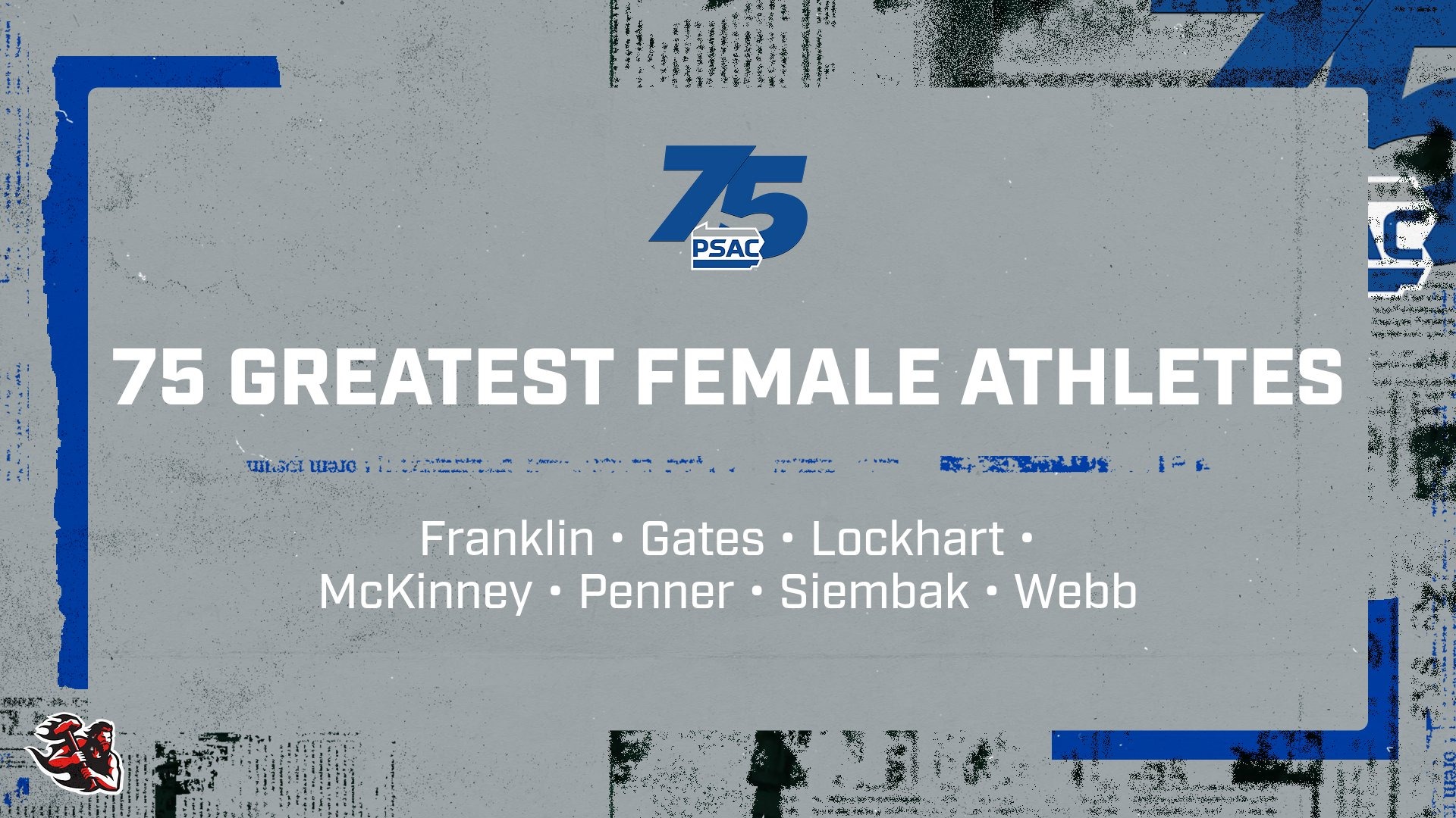 psac female - 75th anniversary