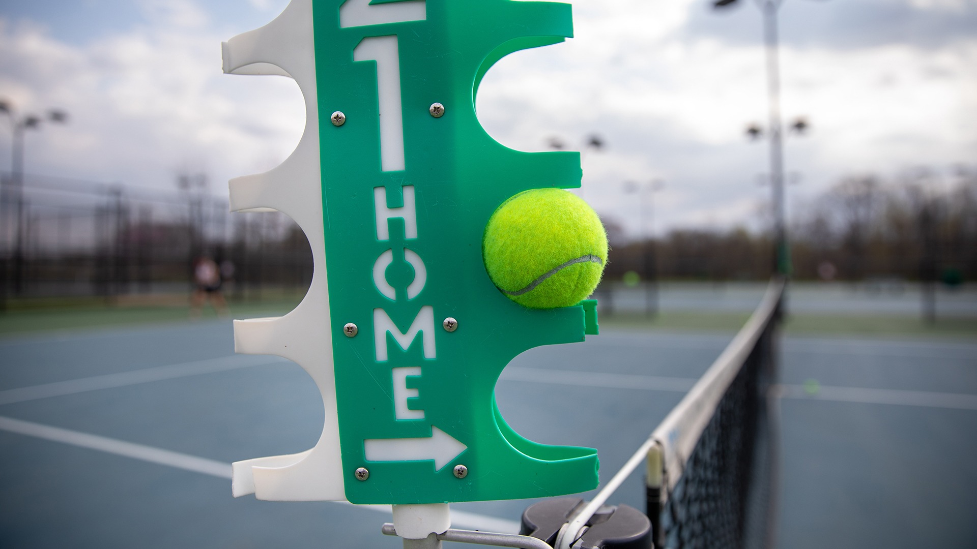 tennis ball at roadman